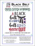 (image for) A Black Belt is a White Belt who never QUIT